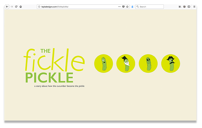 Animated Pickle Shorts Website